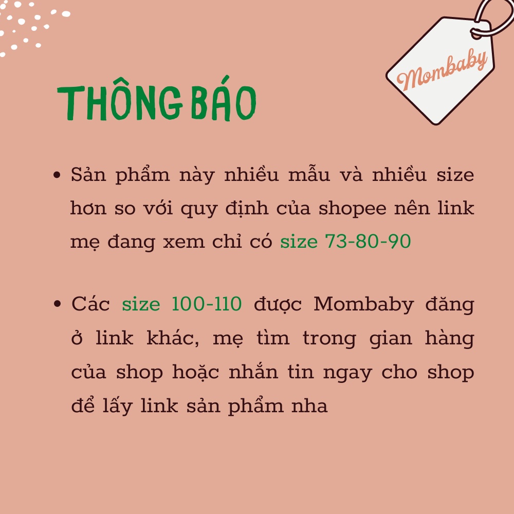 [Minkymom QC] [6-14kg] Bộ cộc tay cạp cao thun tăm mềm co dãn cho bé (có sẵn)