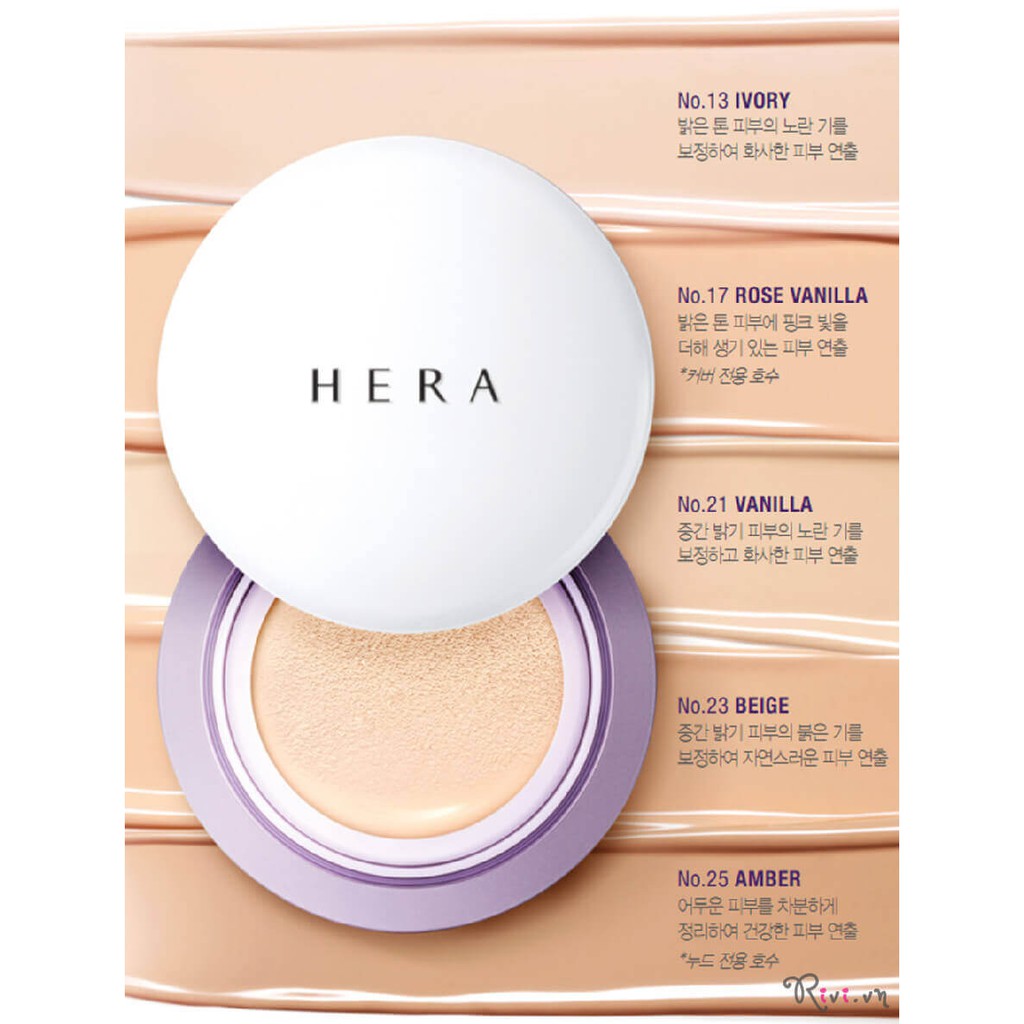 Phấn nước Hera UV Mist Cushion Cover SPF 50+/ PA+++