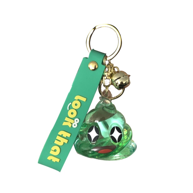 Móc Khóa Cao Cấp Hình Dầu Look Cute phụ kiện Túi Xách dễ thương -Minkey