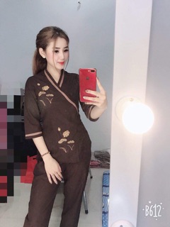 Bộ phật tử cài xéo hàng mẫu mới