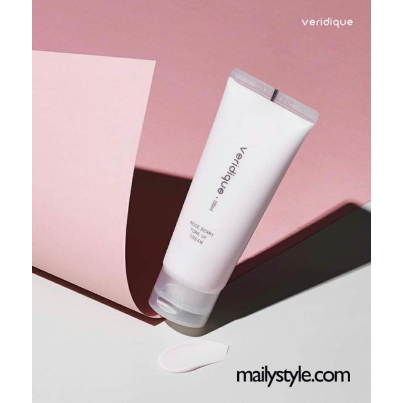 Kem nâng tone hoa hồng đan mạch Veridique Rose Berry Tone Up Cream