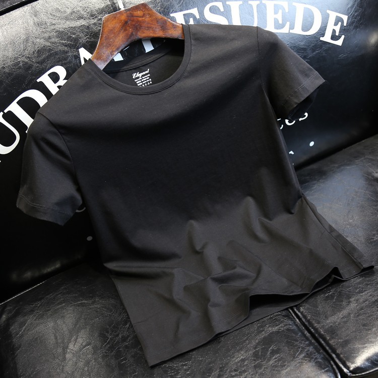 Áo thun nam ngắn tay cổ tròn dáng slimfit, chuẩn thiết kế hàn quốc, cực tôn dáng, lịch sự, trẻ trung(Giá tốt) | BigBuy360 - bigbuy360.vn