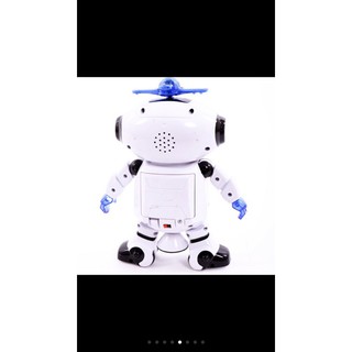 RoBot Xoay Có Đèn Phát Sáng 360 Độ
