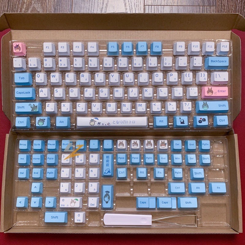 Set keycap Thick Pbt Oem 131 nút cho bàn phím cơ