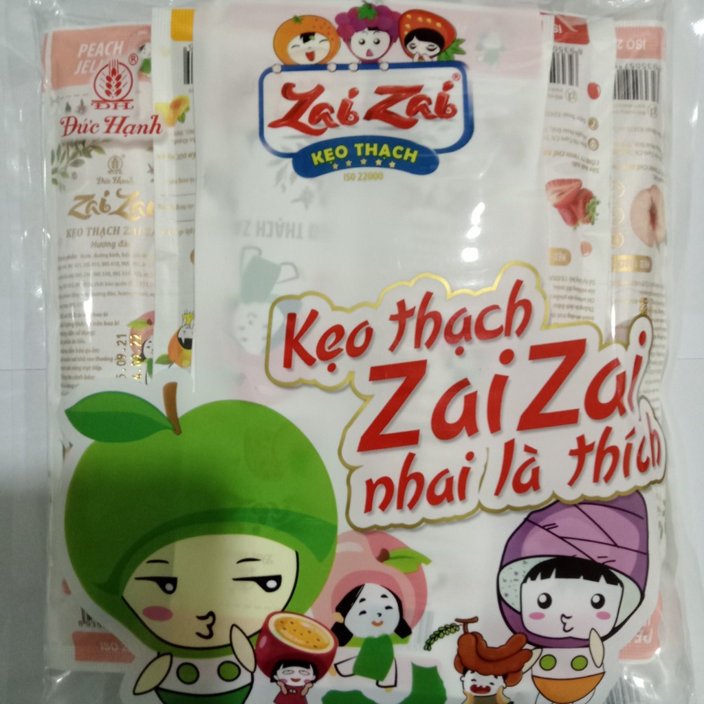 Kẹo Thạch Zai Zai Ống 700gr (Hàng Mới)