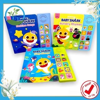 [Mẫu mới] Sách âm thanh Baby shark phiên bản mới hàng nhập khẩu