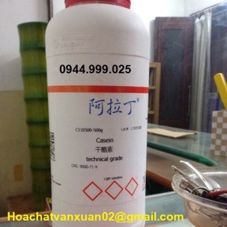 Hóa chất casein cas 9000-71-9 lọ 500g