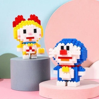 Đồ chơi lego 3d lắp ráp mô hình nhân vật hoạt hình doremon