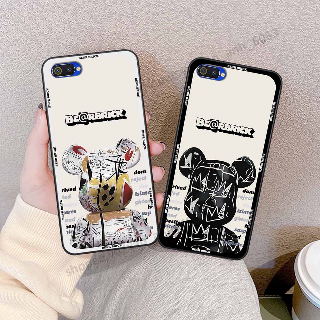 Ốp Realme C1 / C2 be@r brick mars thời trang, ốp lưng điện thoại viền dẻo siêu chất