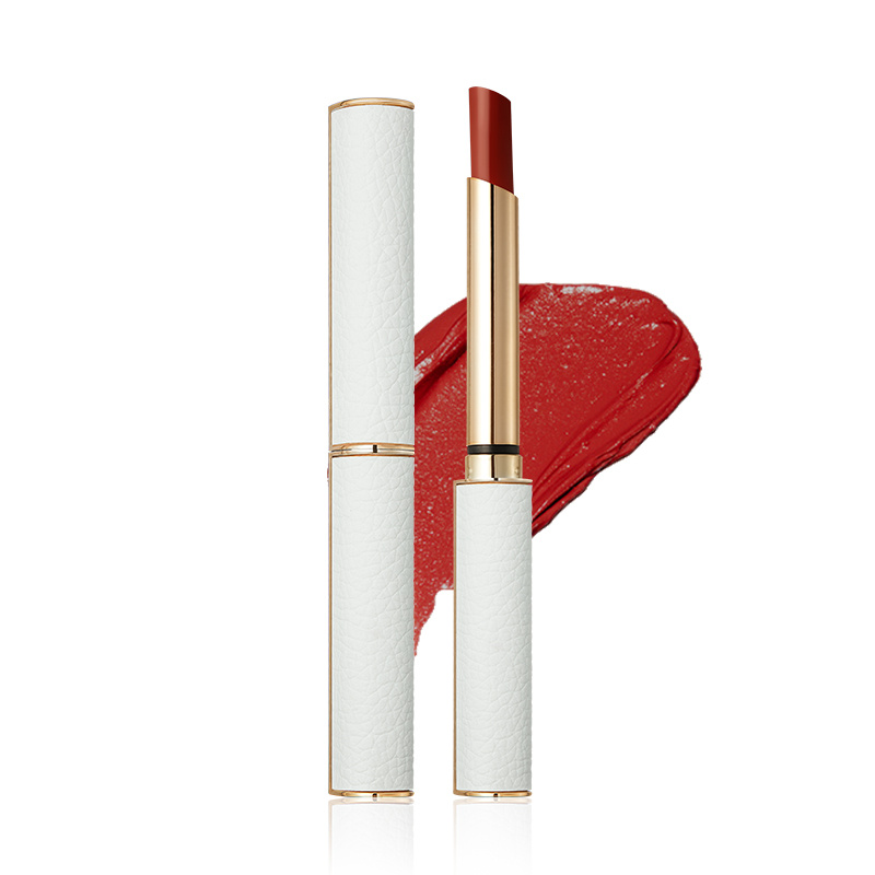 ZUK 6 color small thin heel lipstick cigarette tube matte velvet lip glaze lambskin non-fading lip gloss