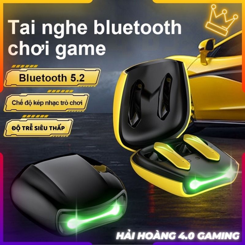 Tai Nghe Bluetooth Gaming 5.2 Tai Nghe Không Dây K98 Plus Âm Trầm Đầy Đủ Loại Bỏ Tiếng Ồn HiFi Stereo