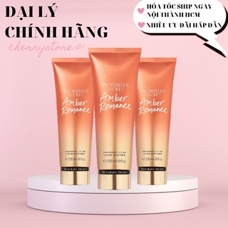 ❤️ [ Bill Mỹ] Dưỡng thể nước hoa Victoria Secret Amber Romance Fragrance Lotion 236ml