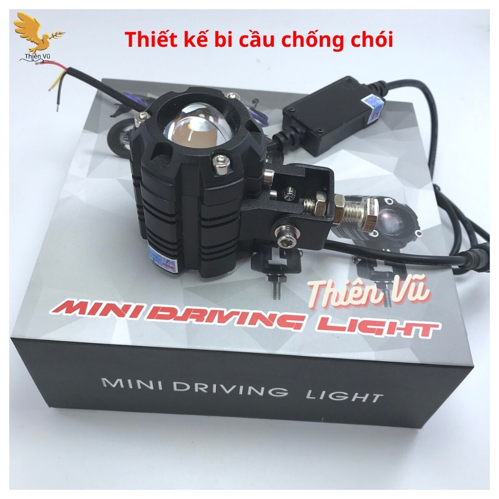 ĐÈN TRỢ SÁNG MINI Bi CẦU 2 MÀU MẪU MỚI COST VÀNG PHA TRẮNG ÁNH SÁNG GOM_Trợ Sáng Thiên Vũ