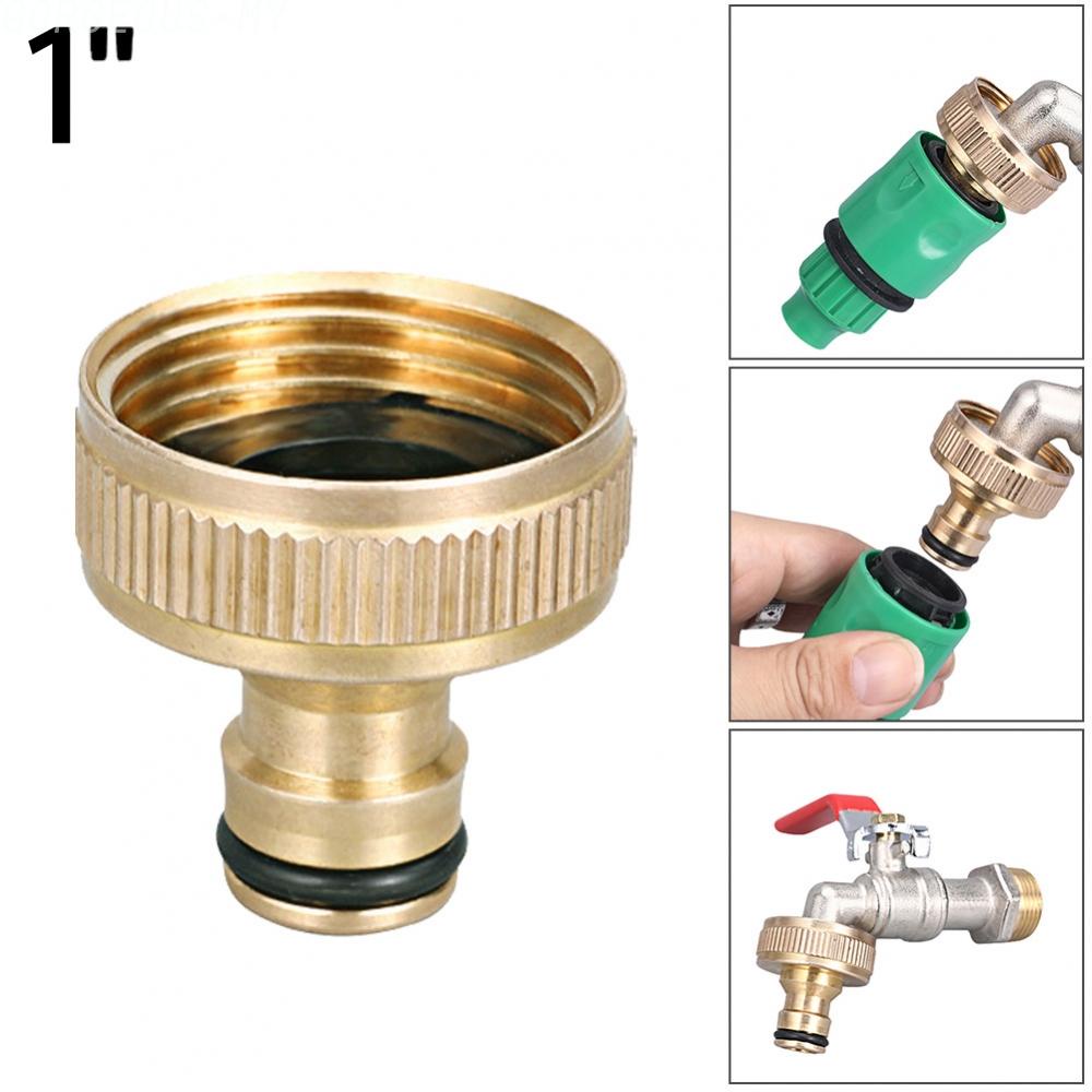 Đầu Nối Vòi Nước Tưới Vườn 1 Inch Bằng Đồng