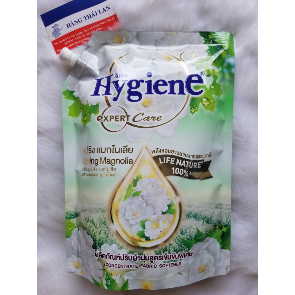 NƯỚC XẢ VẢI HYGIENE THÁI LAN MÀU TRẮNG HOA SPRING