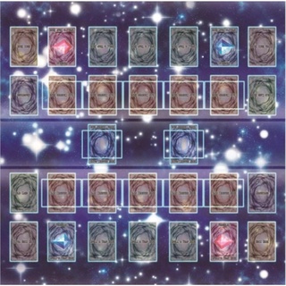 Double Playmat Yugioh MR5 - Bàn Đấu Bài Đôi 2 Người Chơi