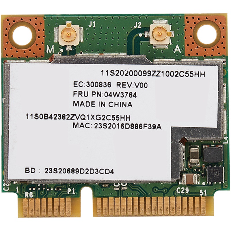 Card Wifi Bluetooth 4.0 Bcm943228Hmb 04w3764 Cho Lenovo E130 E135 E330 E335 E530 E535 E430