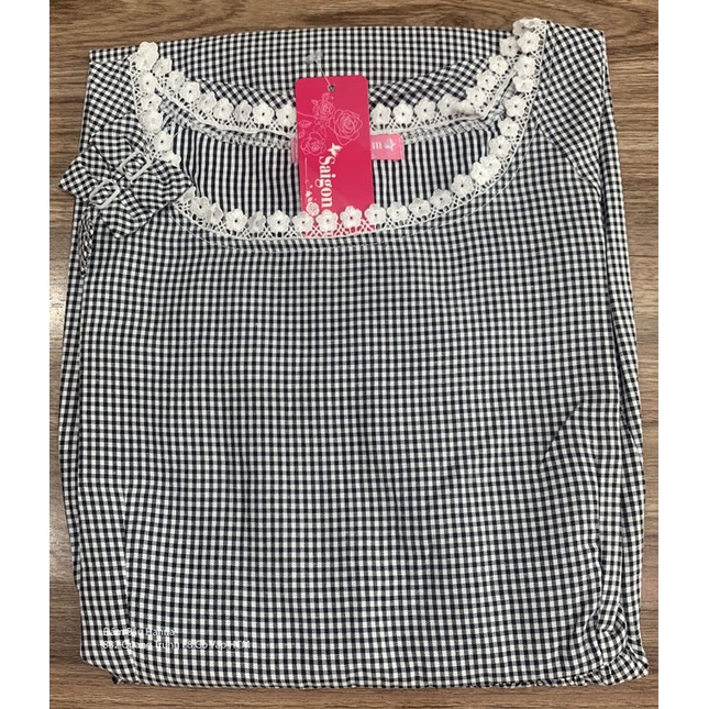 [40-70kg] ÁO BẦU CÔNG SỞ HANNA, KIỂU DỄ THƯƠNG, MỀM MÁT, THẤM MỒ HỒI TỐT THOẢI MÁI CHO MÙA HÈ