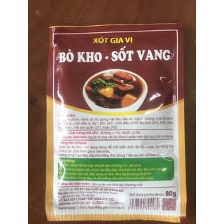 Sốt Vang Bò Kho 80g