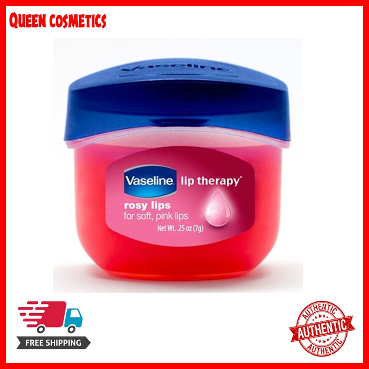 Sáp Dưỡng Môi Vaseline Rosy Lips Therapy 7g (queen cosmetics)