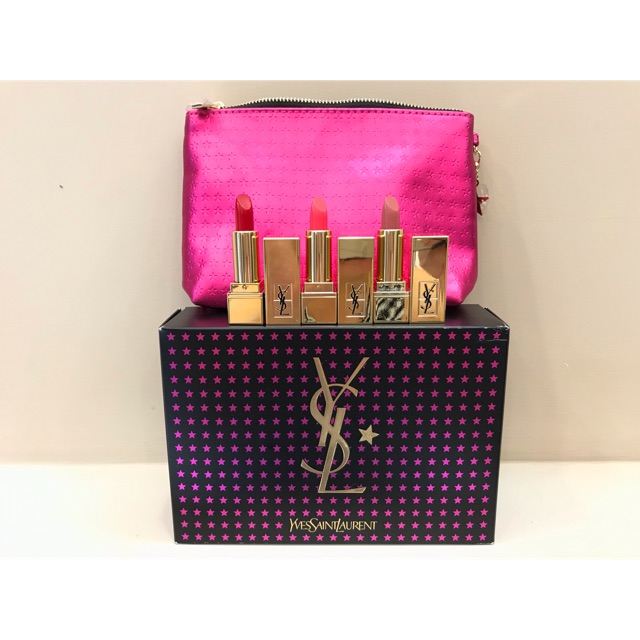 Set son mini YVES SAINT LAURENT Rouge Pur Couture (Limitted )