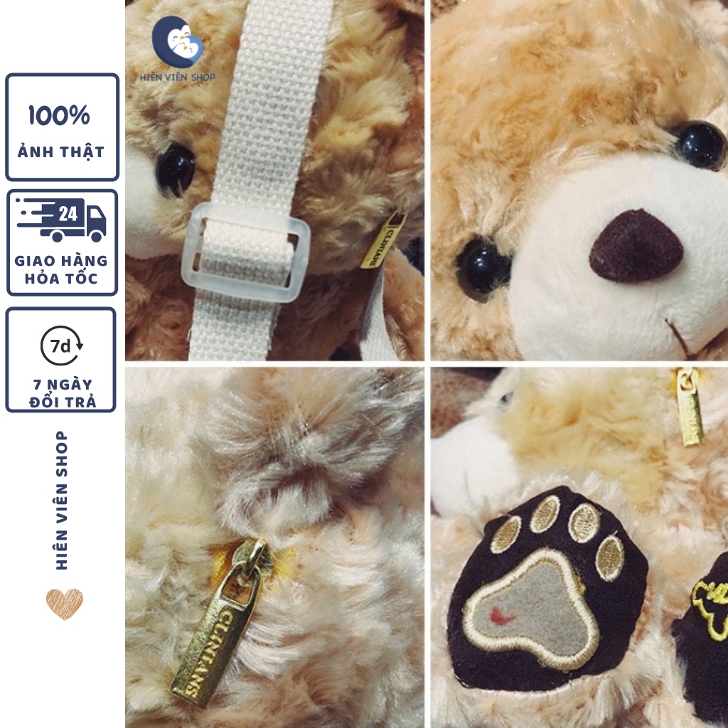 Túi đeo chéo cho bé- gấu bông