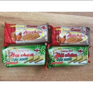 Lương khô hải châu ( đậu xanh và ca cao ) 65 g