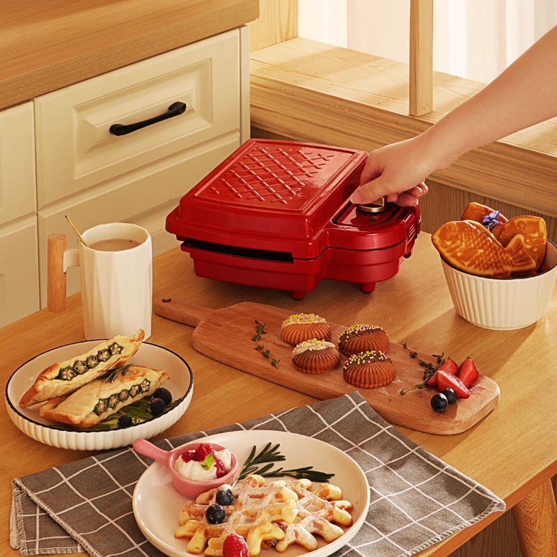 Máy Làm Bánh Waffle / Trứng / Bánh Pancake Tiện Lợi