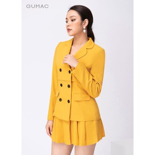Chân váy nữ xếp ly VA10237 GUMAC