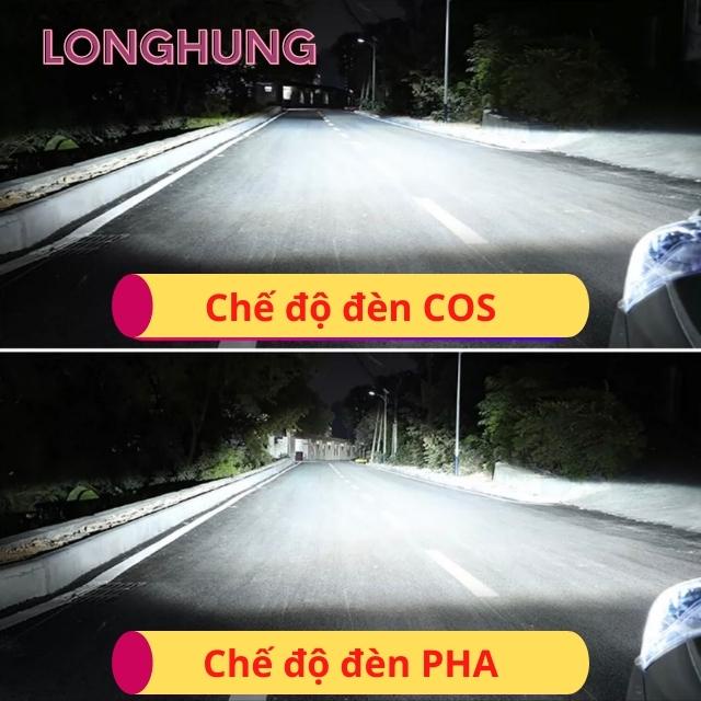 Đèn Led Bi Cầu Mini T2 Chân H4, Led Bi Cầu Mẫu Sáng nhất 2022 Lắp Cho Ô tô Xe Máy. Pha Bi Cầu Chống Chói, Cắt Sáng-DPBT2