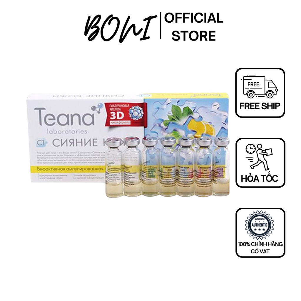Serum Collagen tươi Teana C1 - Serum làm trắng da, làm mờ nám và tàn nhang (Có VAT chống giả)