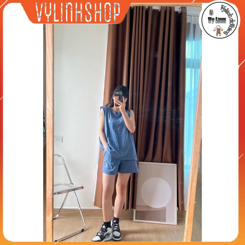 Sét Bộ Thể Thao Tank Top 2 món Nam Nữ in 5d Hình Joc.dan - Sét Bộ Mặc Nhà Chất Đẹp nhiều màu