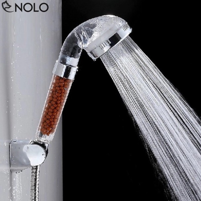 Vòi Sen Lọc Nước Tăng Áp Nano Chất Liệu Inox Kèm Dây