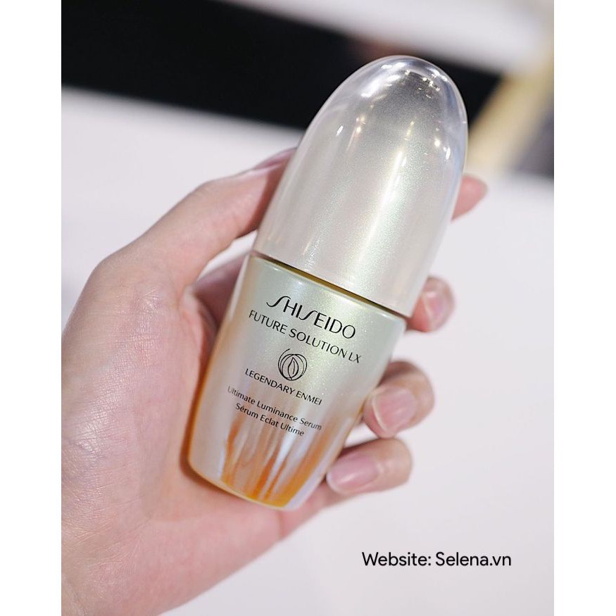 ☀ Tinh chất chống lão hóa Shiseido Future Solution LX Legendary Enmei Ultimate Luminance Serum 30ml #𝔽𝕖𝕝𝕚𝕒ℂ𝕠𝕞𝕖𝕤𝕥𝕚𝕔