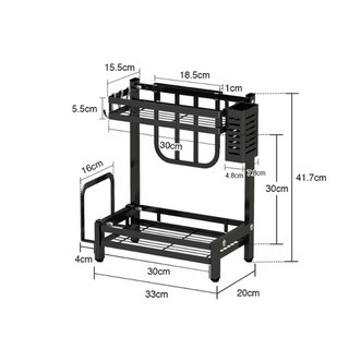 Kệ để đồ gia vị nhà bếp thông minh làm bằng thép chống gỉ sơn tĩnh điện cao cấp