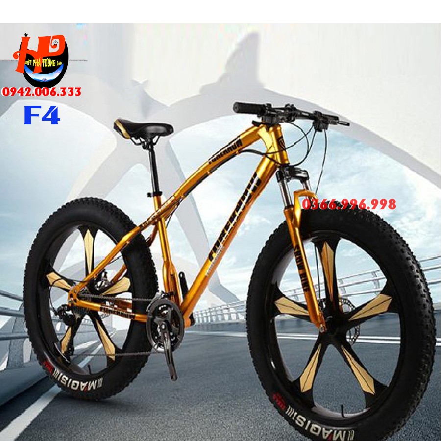 Xe đạp thể thao bánh béo chất lượng cao Đài Loan 26x4.0