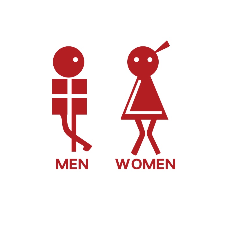 Tranh dán tường mica 3d decor khổ lớn dán cửa nhà vệ sinh wc toilet Nhiều Size - EPeBen