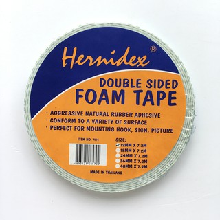 Băng keo xốp 2 mặt hernidex double sided foam tape