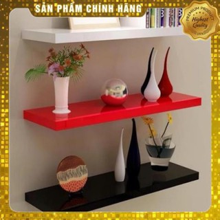 [Freeship – Hàng Nhập Khẩu]  Kệ Treo Tường 3 Thanh Rộng 50x SÂU15cm - Decor phòng ngủ