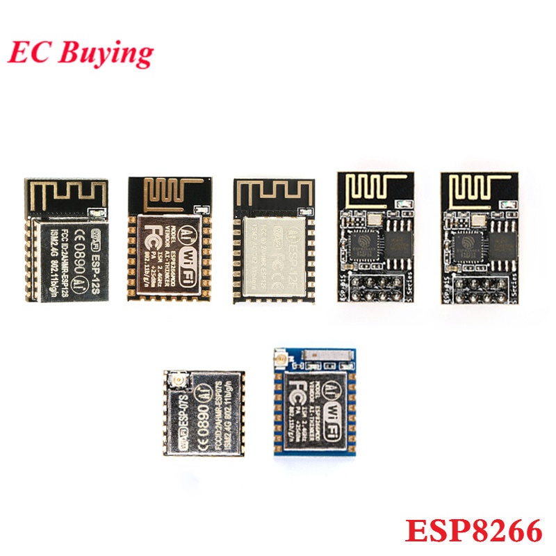 Mô Đun Thu Phát Wifi Esp8266 Esp-01 Esp-01S Esp-07 Esp-07S Esp-12S Esp-12E Esp-12F Qfn-32