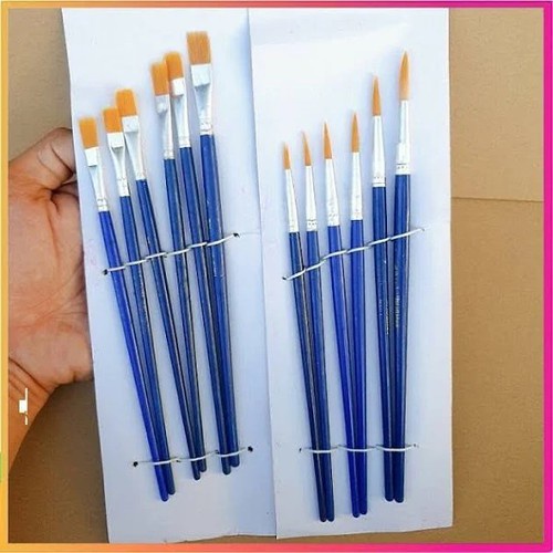 ( 10 Bộ ) Cọ Vẽ Màu Nước 1 Bộ 6 Cây Kích Cỡ Khác Nhau Camshop