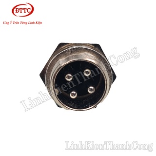 Giắc GX16-4P 4 Chân (Đực)