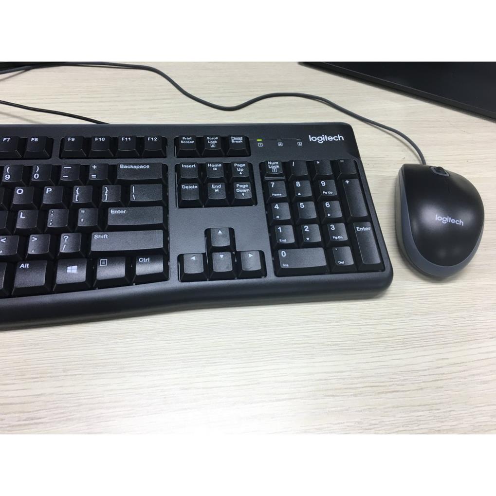 Bàn phím chuột Logitech MK200 có dây - Bảo hành 3 năm