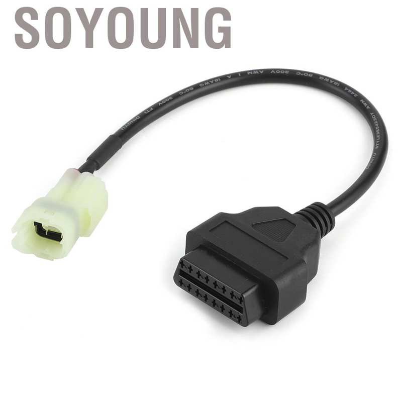 Dây Cáp Chuyển Đổi OBD2 Sang 4 Chấu Chất Lượng Cao Cho Xe Máy Honda