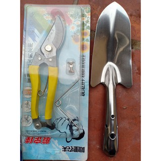 Xẻng mini làm vườn và Kéo cắt cành