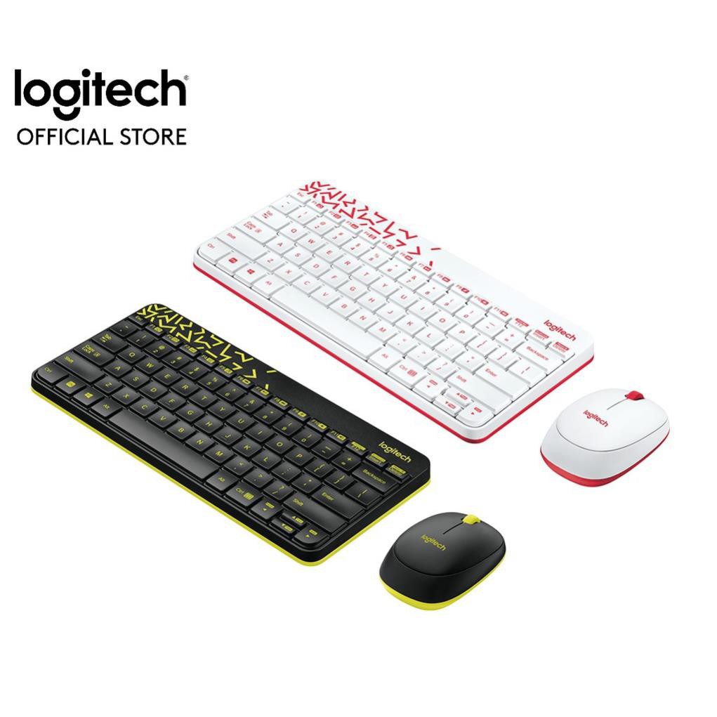 Bộ bàn phím chuột không dây Logitech MK240 Nano -