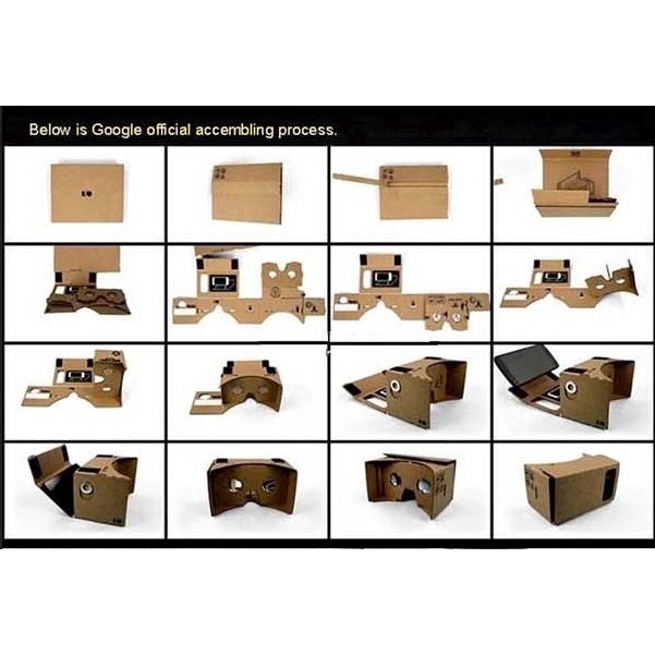 Kính Thực Tế Ảo Google Cardboard 3d Cho Điện Thoại