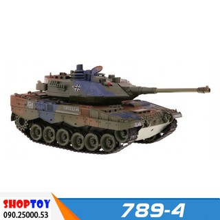 Xe Tăng Điều Khiển Leopard 2 ban dan Có Khói 2 4Ghz