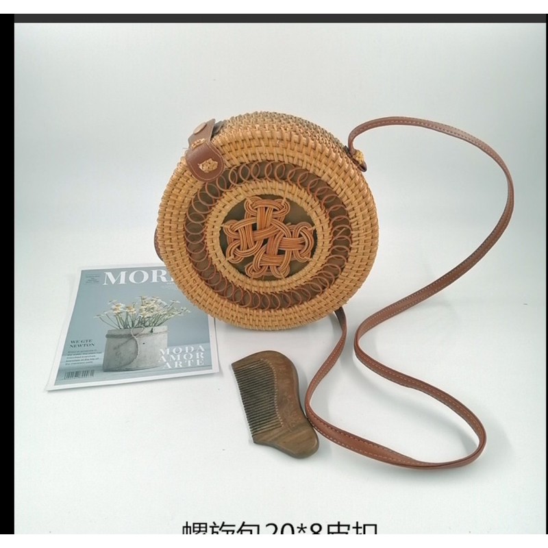 Túi Trống Tròn ,Túi Cói Tròn HandMade ,Túi Cói Tròn ĐI Biển