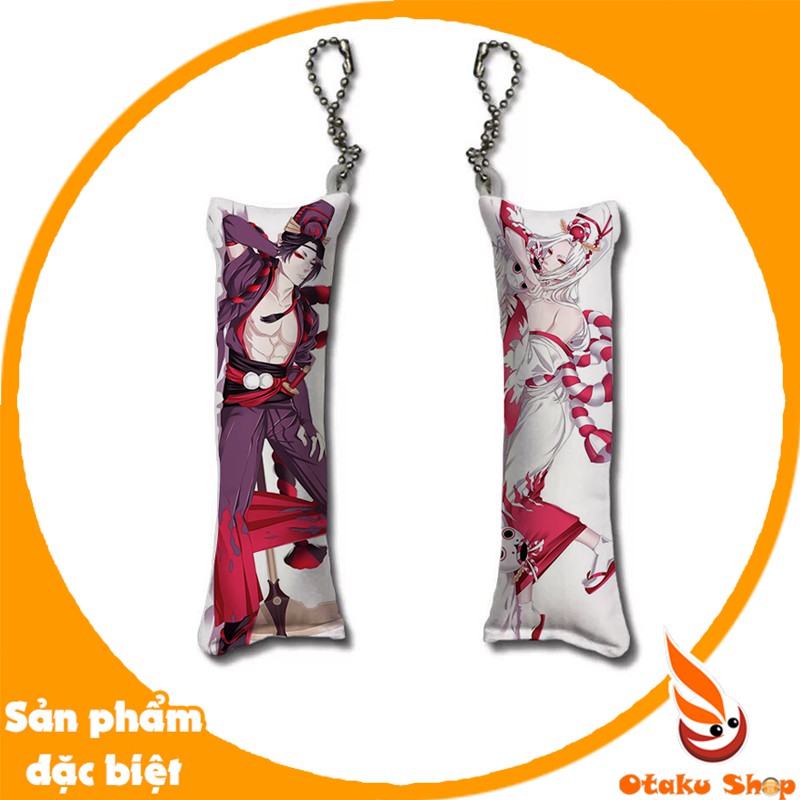 Móc khóa gối in hình Âm Dương Sư - Onmyoji - Otaku shop